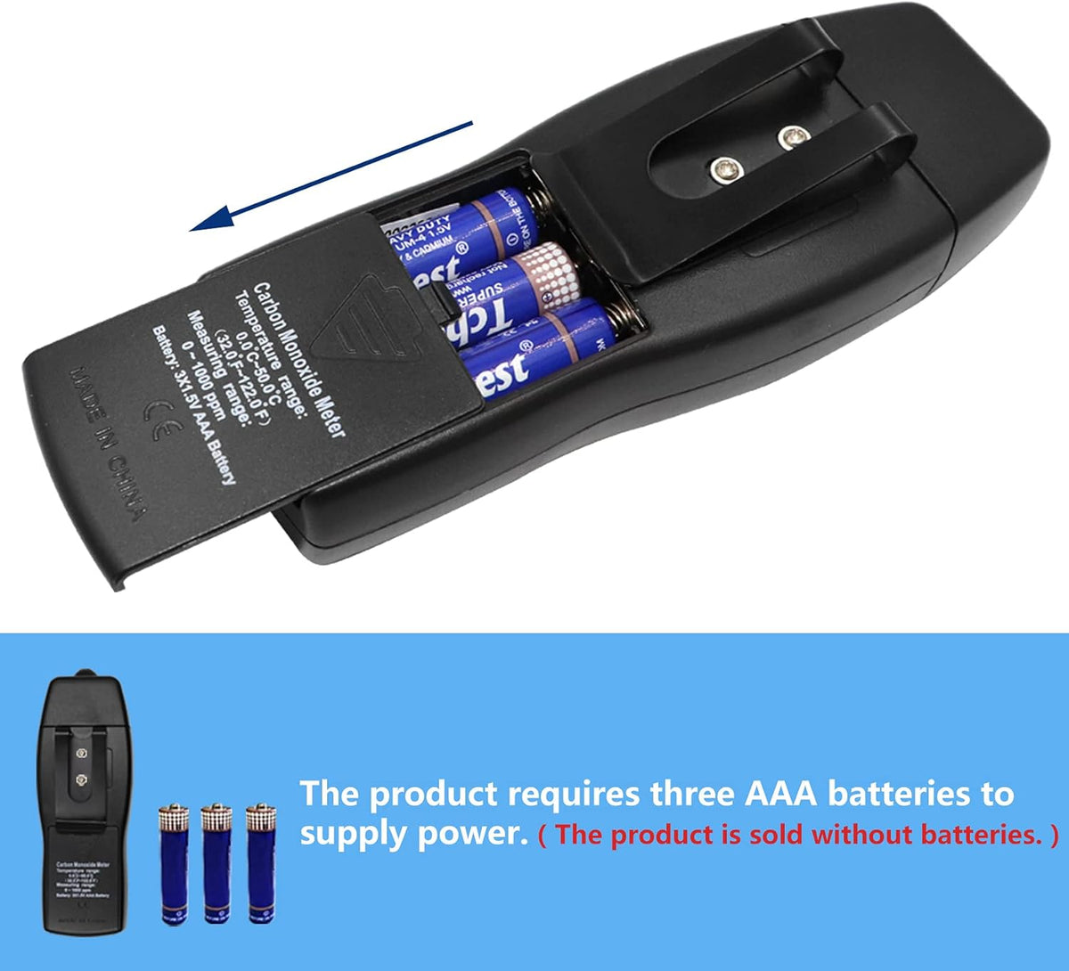 Handheld Carbon Monoxide Meter with LCD Display G978611