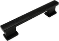 10 Pack Flat Black Cabinet Hardware Handle Pull 5 Inch F106120