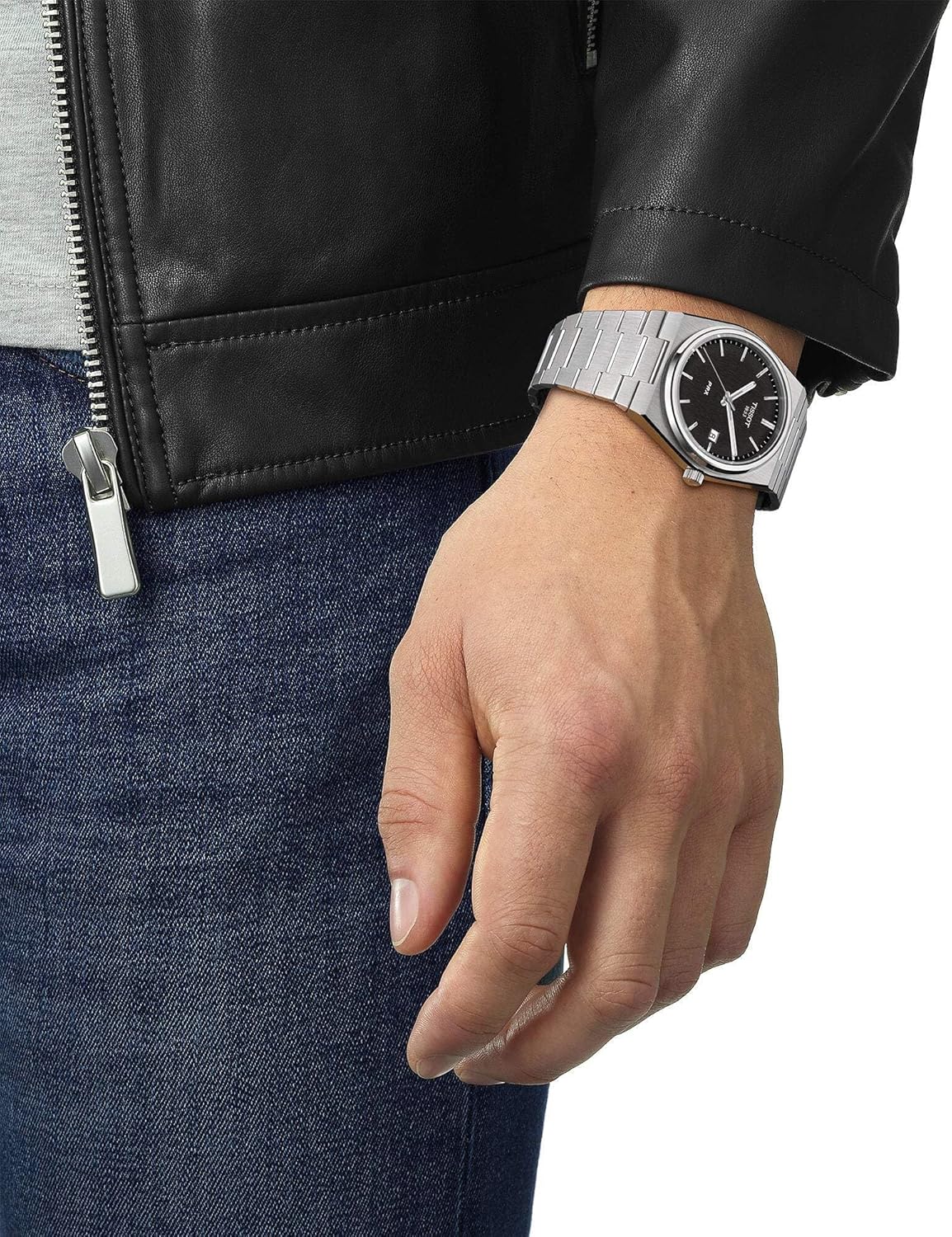 316L stainless steel case Grey Dress Watch F71889