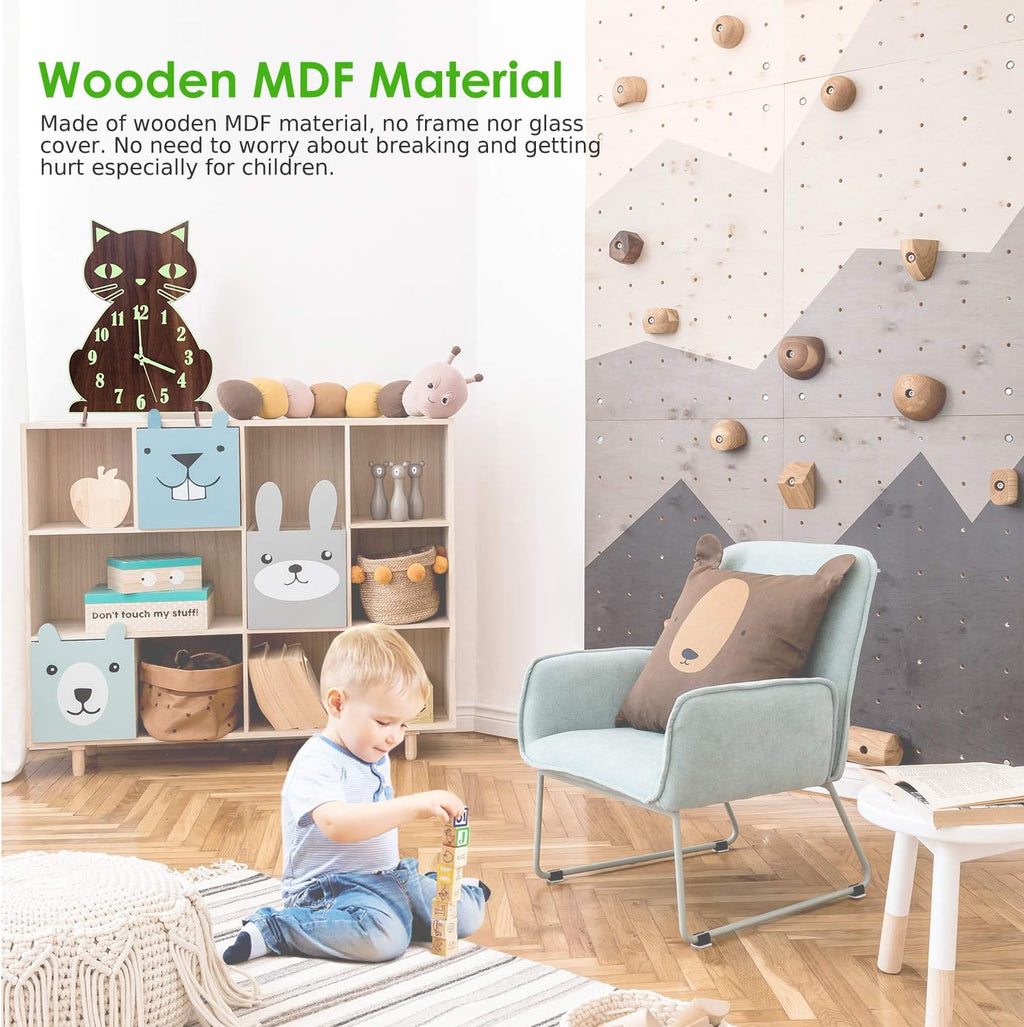 Luminous Wooden Wall Clock E60883