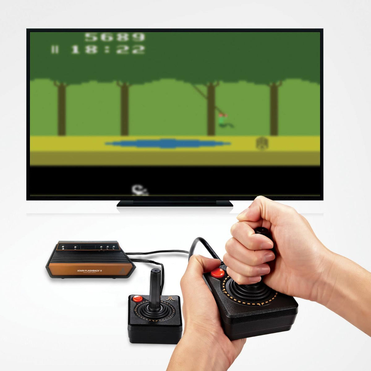 HDMI Game Console with 110 Games and Wired Joystick Controllers J58208