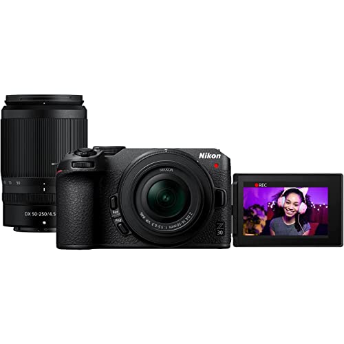 Mirrorless Camera 4K DX Body with 2 Lens Kit C6202