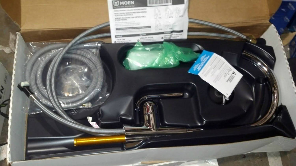 One-Handle High Arc Pullout Kitchen Faucet X611391