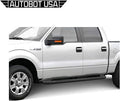 4 Oval Heavy Duty Side Step Nerf Bar Running Board Black U320723
