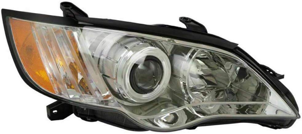 For 2008 2009 Subaru Legacy Outback Headlight Driver and Passenger Side with Bulbs W614
