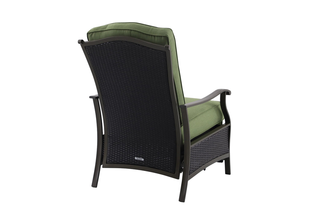 Steel Outdoor Recliner with Cushions G20461