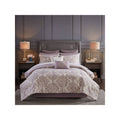 Purple 16 Piece Jacquard Bedding Set with 2 Sheet Sets Cal King I542
