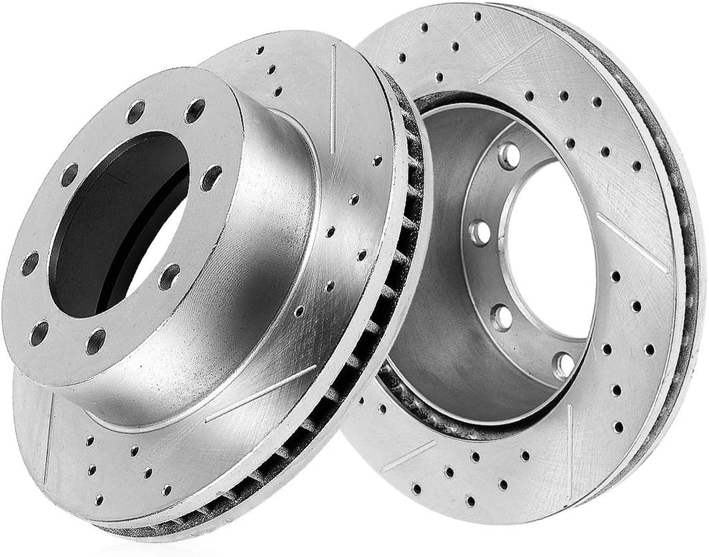 Drilled & Slotted 8 Lug Rotors C51757