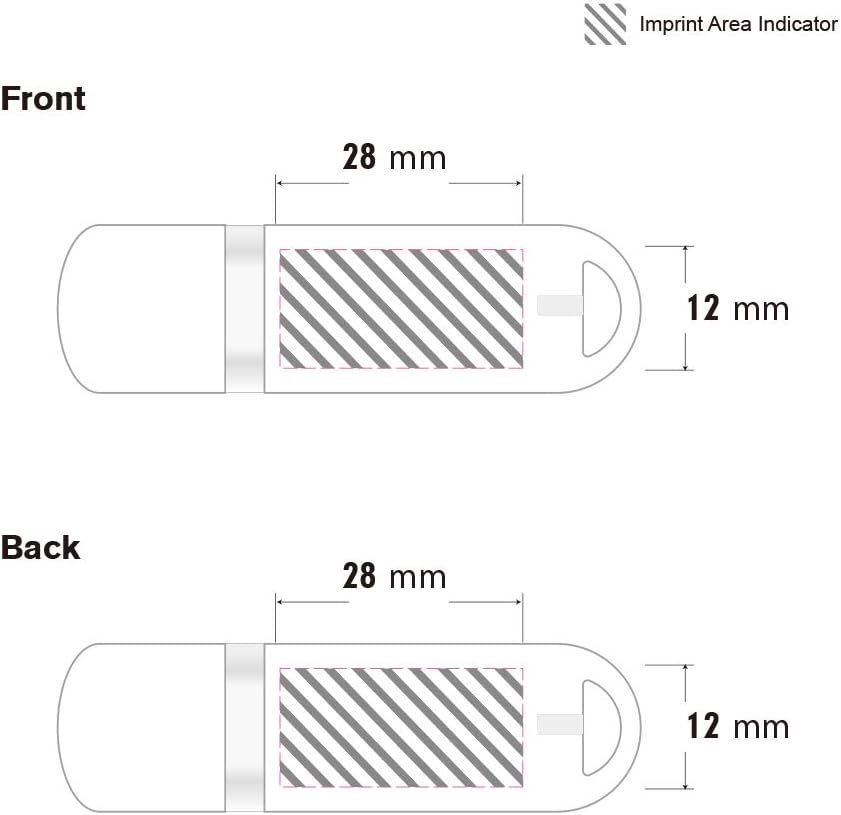 100 Pack 128MB USB Flash Drive J669128
