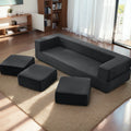 Dark Grey Convertible Sofa Bed P729