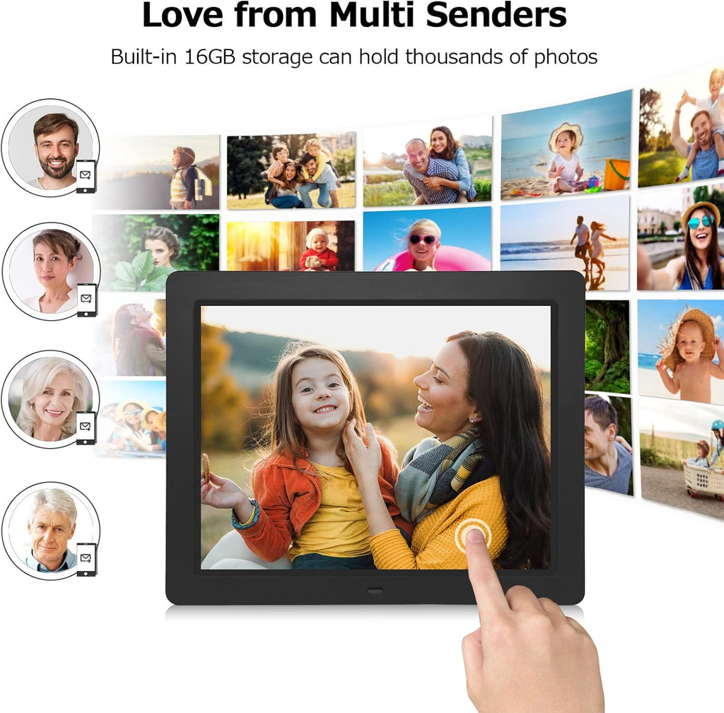 15 Inch HD IPS Touch Screen WiFi Digital Photo Frame M17129