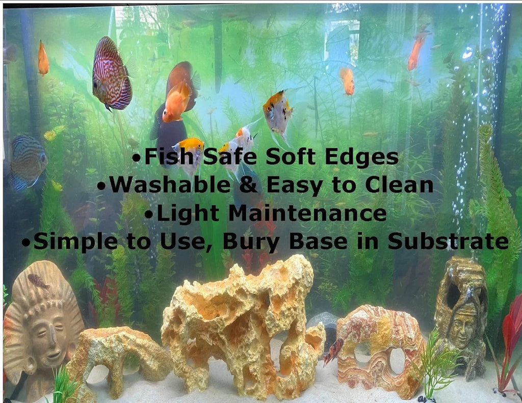 Hollow Log Ornament for Aquascaping F571
