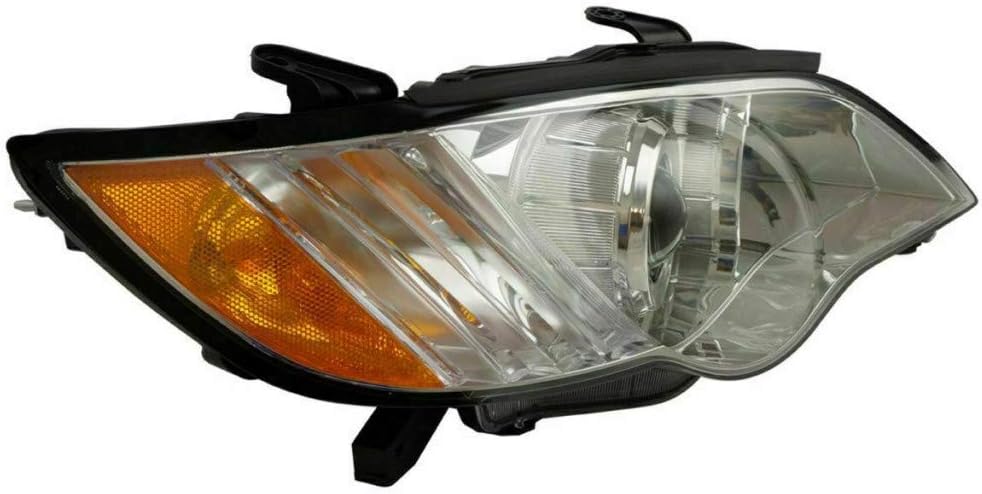 For 2008 2009 Subaru Legacy Outback Headlight Driver and Passenger Side with Bulbs W614