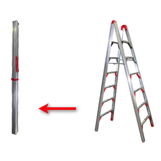 6& Folding Step Ladder Double Sided N80765