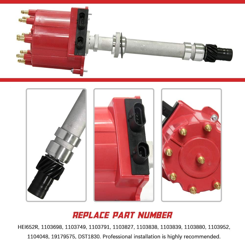 Red Cap Ignition Distributor Pack of 2 C82537