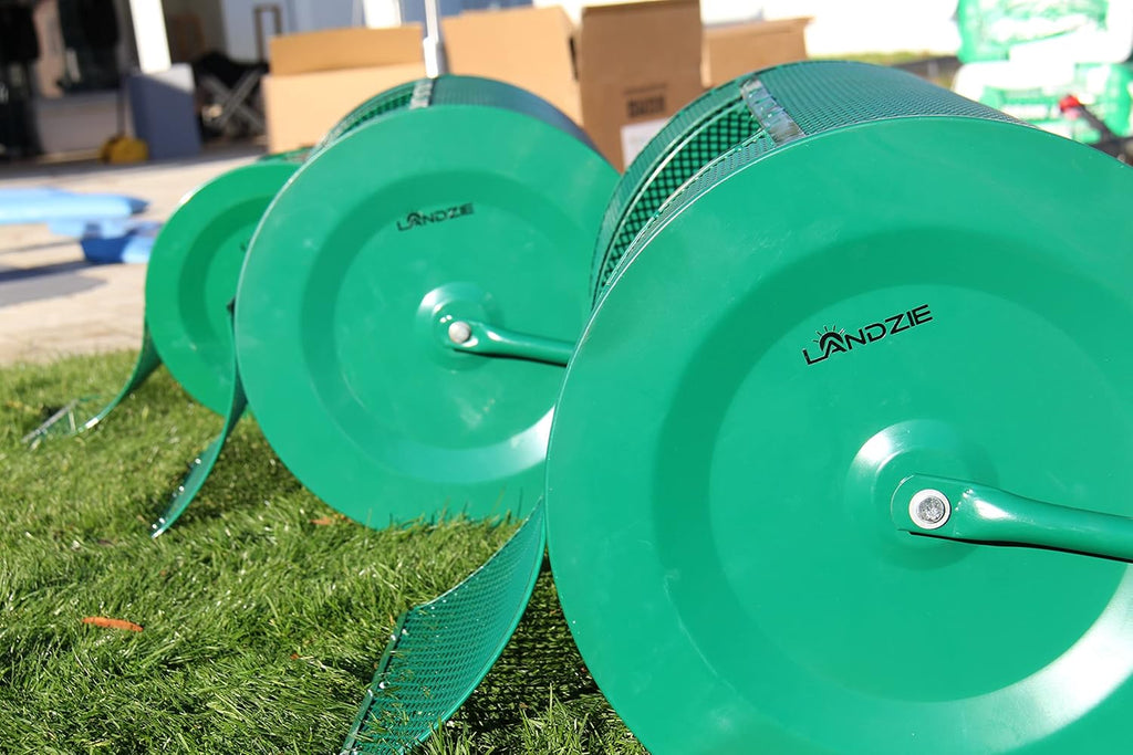 44 Inch Heavy Duty Metal Mesh Push Spreader F101460