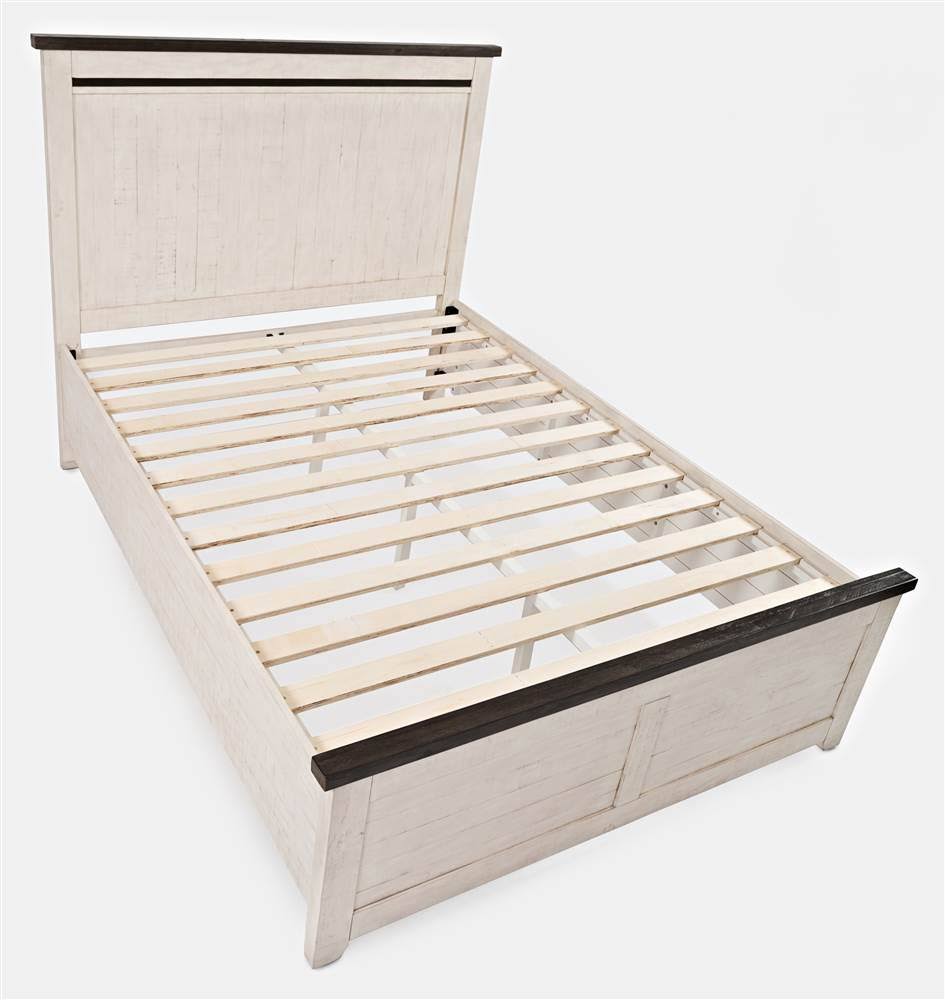 Vintage White King Panel Headboard U9050