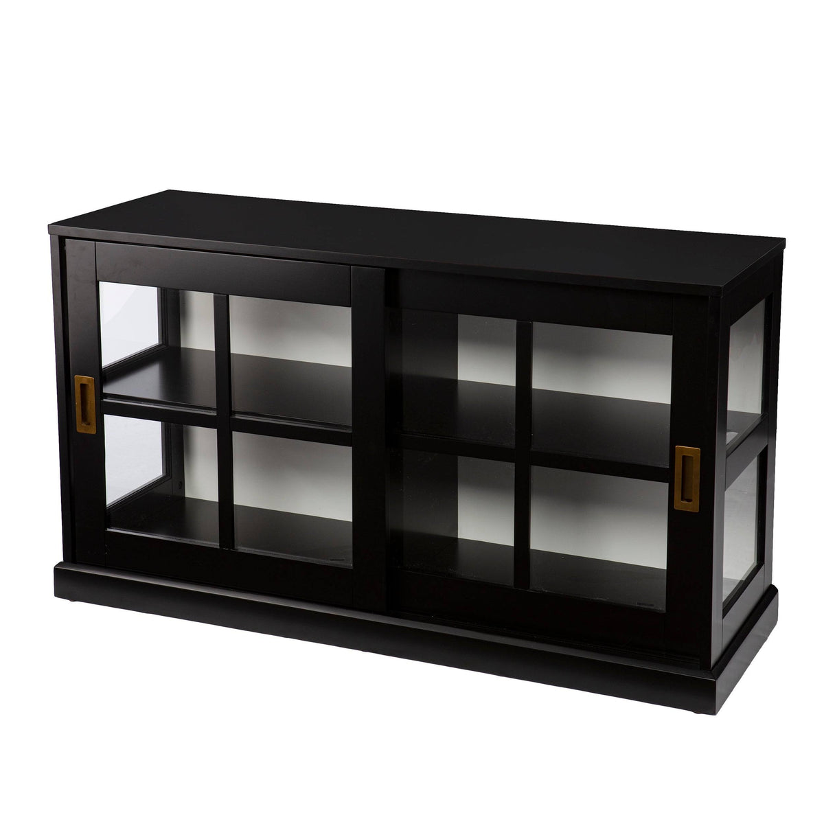 Black/White Curio Cabinet B91746