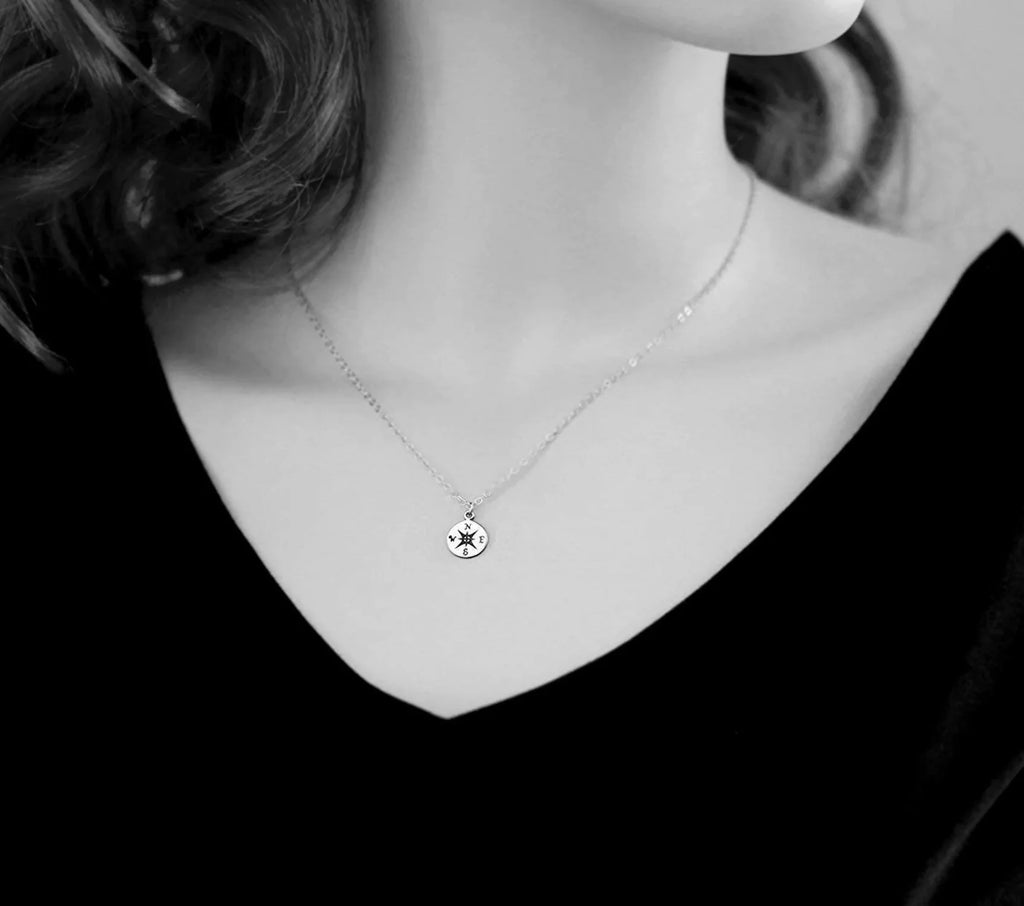 1/2 Inch Gold Charm Necklace C3787