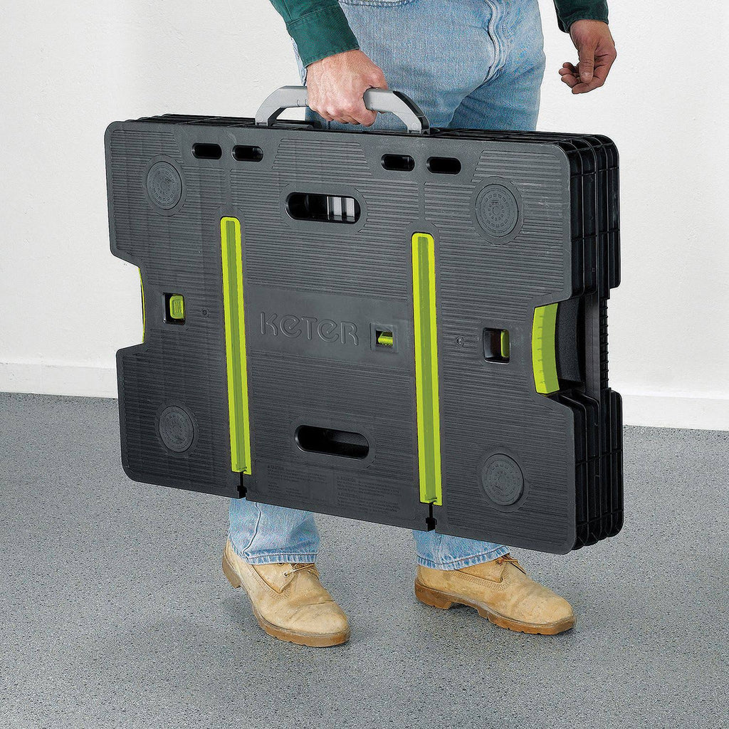 Compact Portable Folding Work Table with Clamps G399173