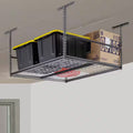 Heavy-Duty Steel Storage Ceiling Rack with Wire Deck J139