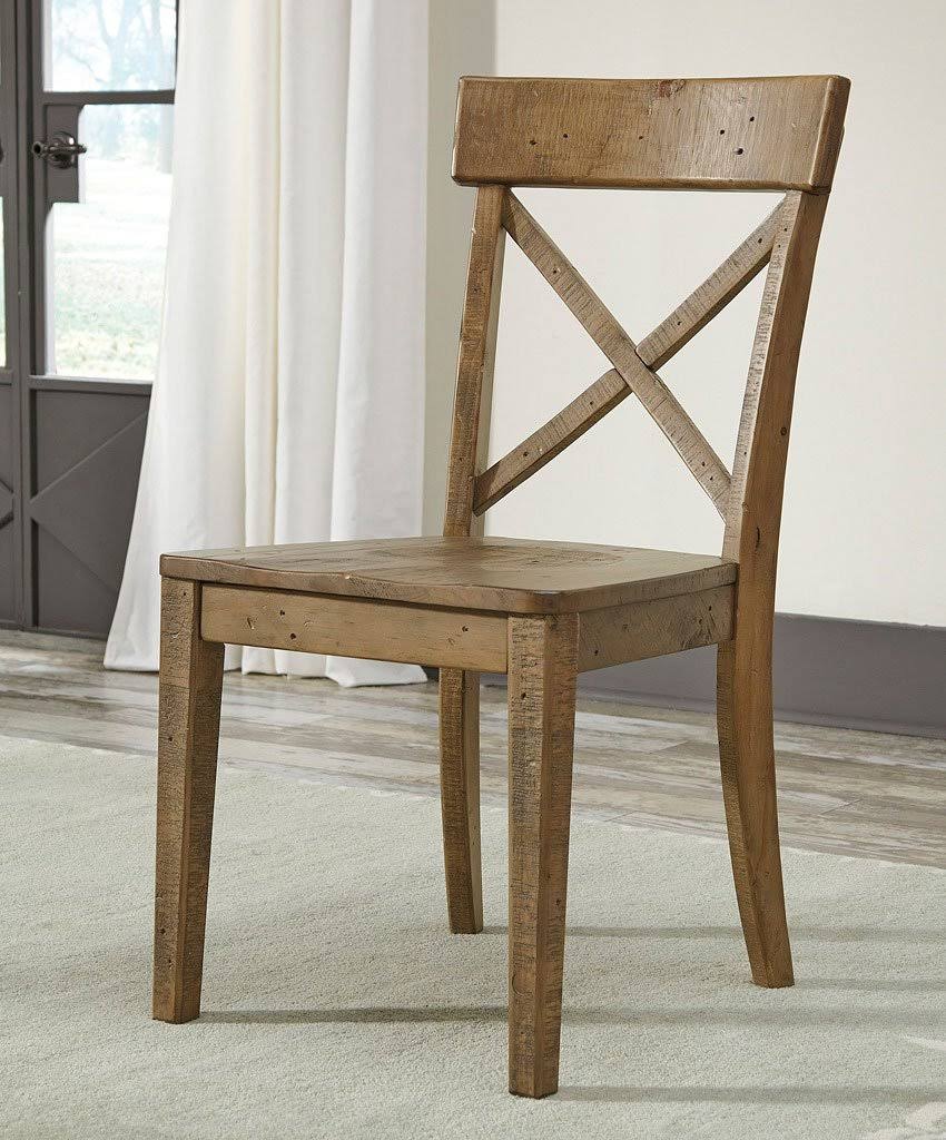 Brown Dining Side Chair Set of 2 D91633