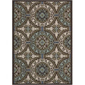 6'7" x 9'6" Geometric Indoor/Outdoor Area Rug Z761372