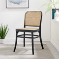 Black Wood Dining Side Chair M104822