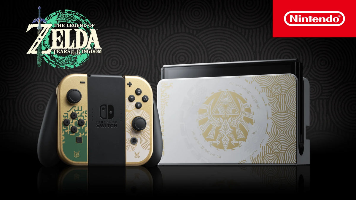 Green & Gold 64GB Console with Joy-Con and Dock D64121