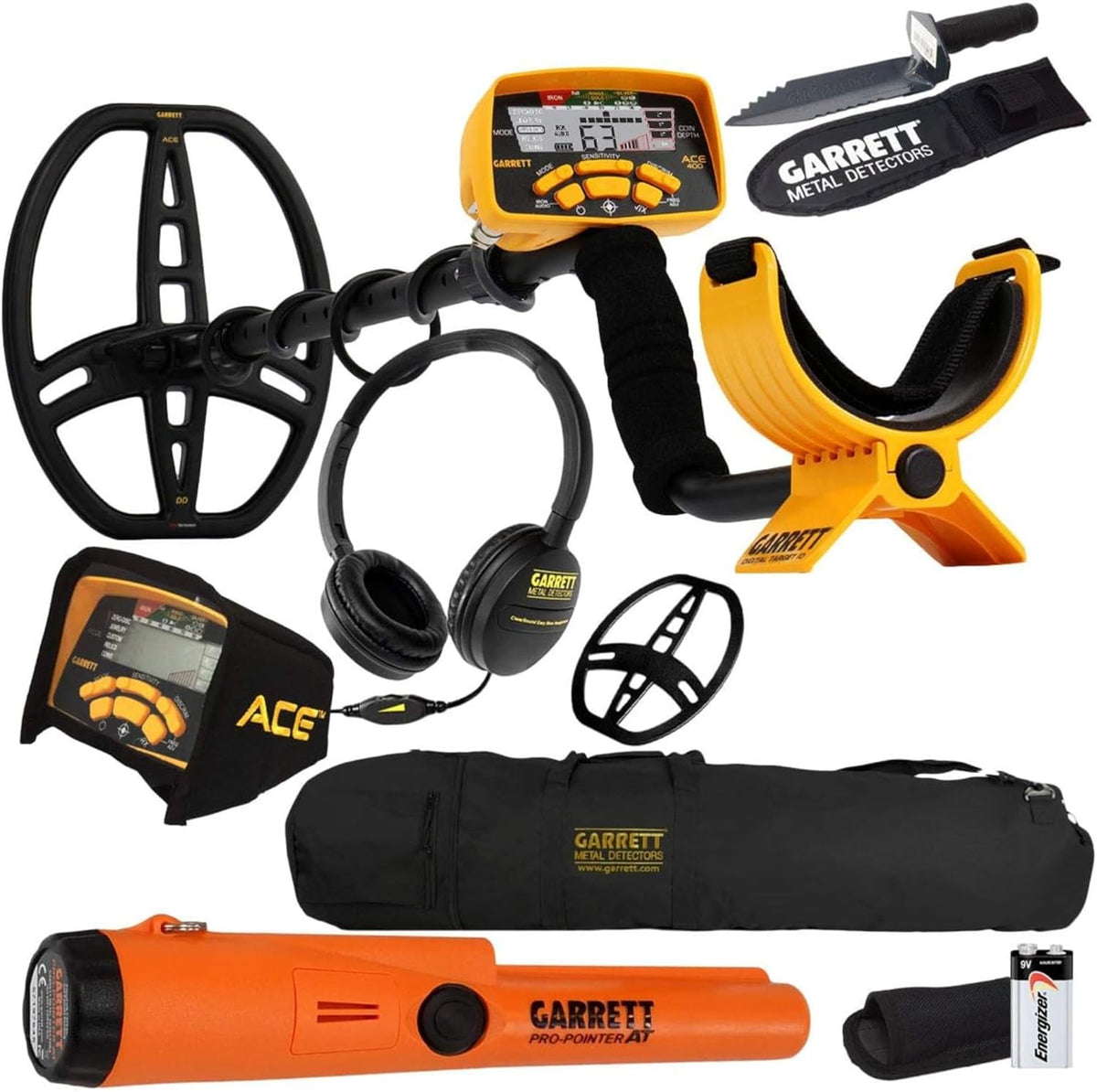 Metal Detector with Pinpointer, Edge Digger and Bag G461
