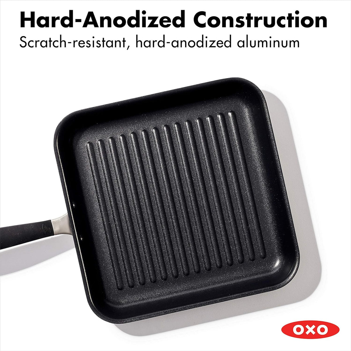 11" Square Nonstick Grill Pan with Stainless Steel Handle G698