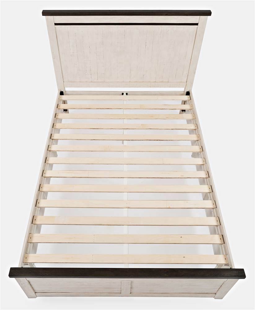 Vintage White King Panel Headboard U9050