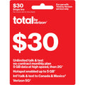 $30 No-Contract Unlimited Talk & Text Monthly Plan (5GB at High Speed) N540625
