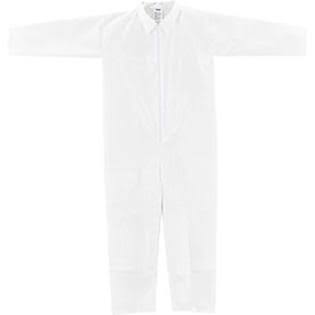 White Disposable Microporous Coverall, 3X-Large, 25/Case C618