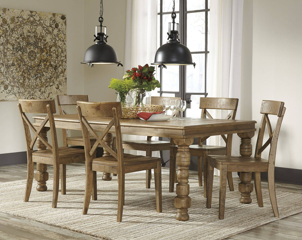 Brown Dining Side Chair Set of 2 D91633