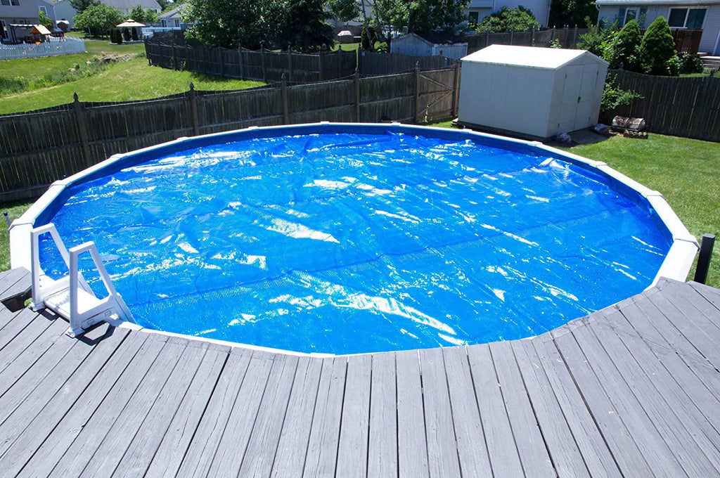 30' Round Blue Solar Pool Cover F241303