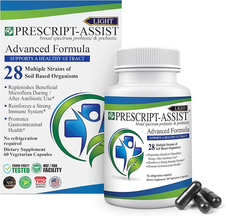 60 Caps Soil Based Probiotic and Prebiotic D735