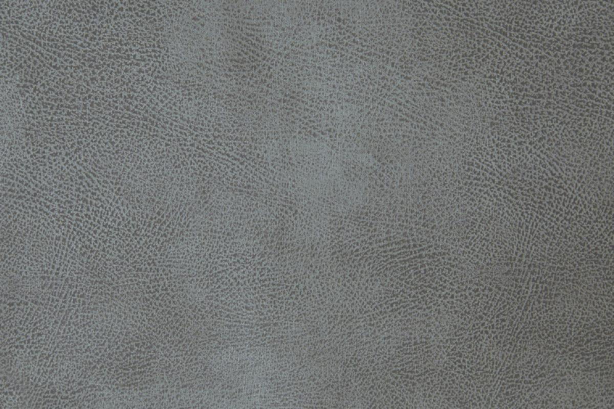 Slate Grey Leatherette Cocktail Ottoman Z959