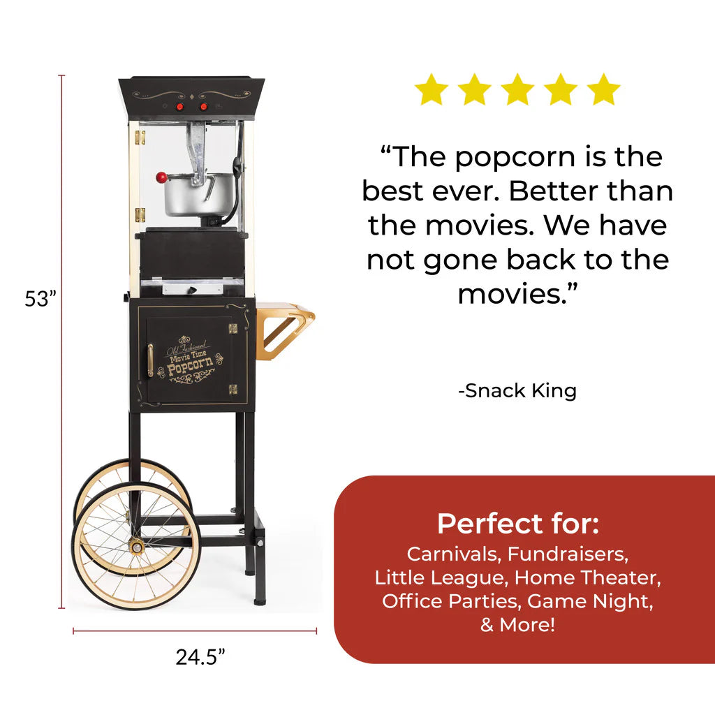 Vintage 8-Ounce Popcorn Cart L5483
