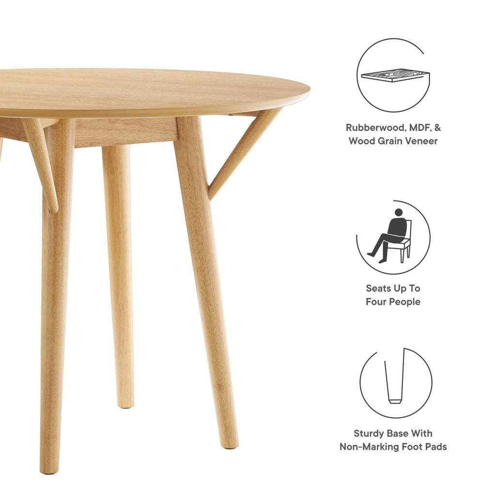 36" Oak Dining Table C246159