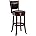 Cappuccino Swivel Stool, 29-Inch, Pack of 2 V91531