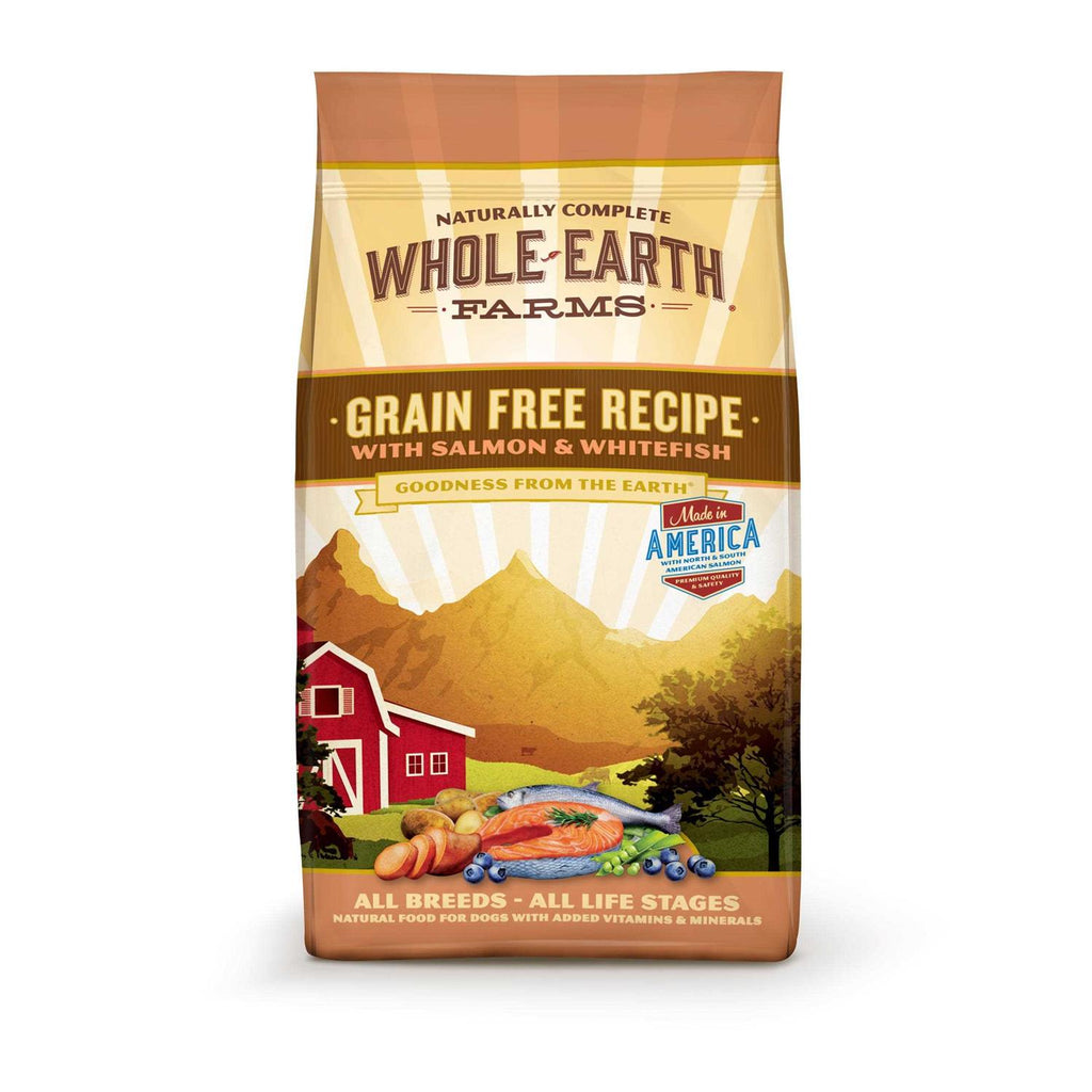 Grain Free Dry Dog Food Salmon & Whitefish Recipe Q90380