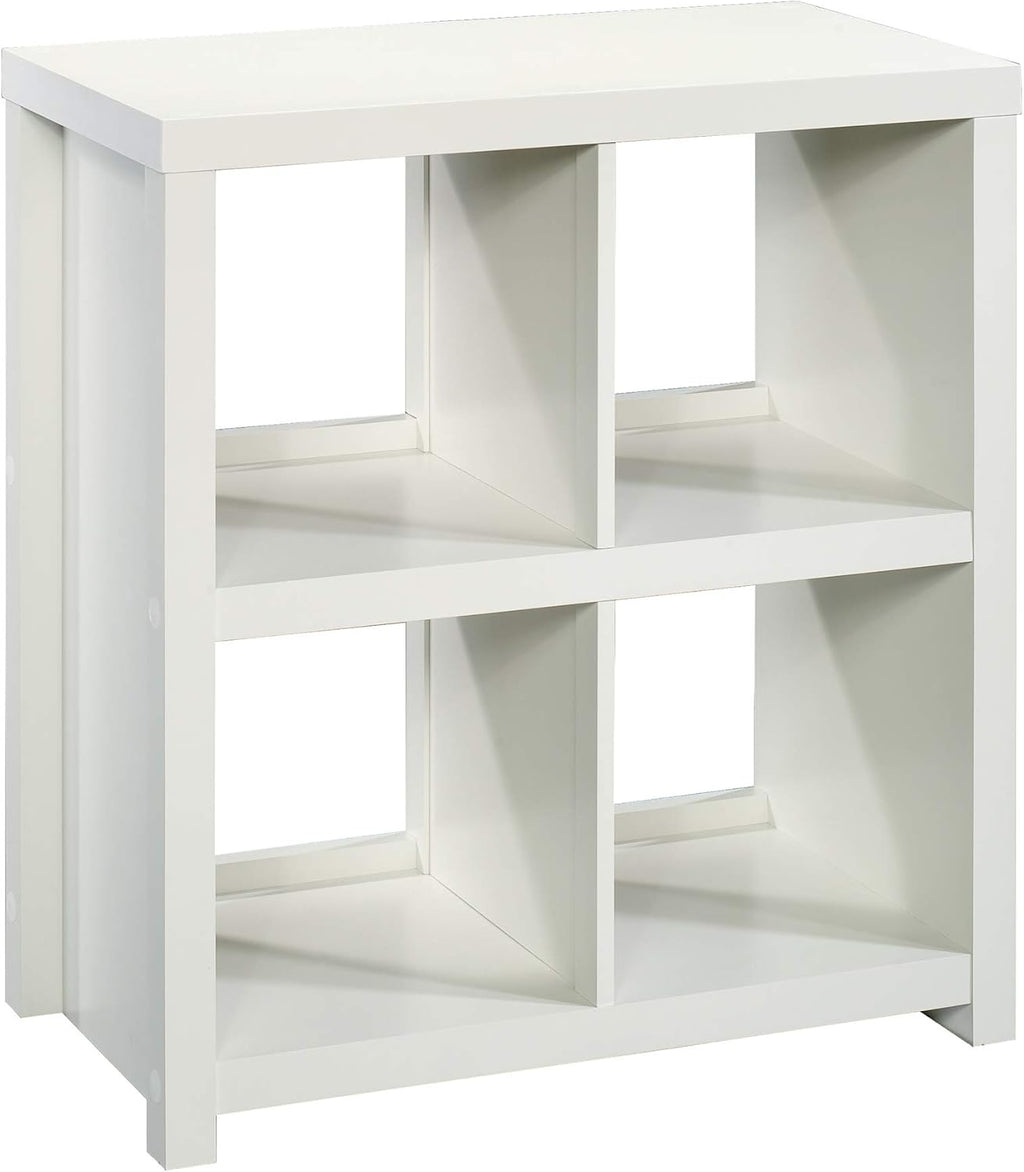 White 4-Cube Bookcase W22659