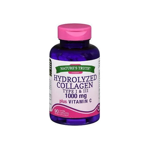 Hydrolyzed Collagen Type I & III 1000mg 90 ct 6-Pack X594