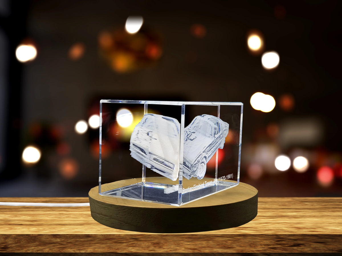 3D Engraved Crystal Tribute E79582