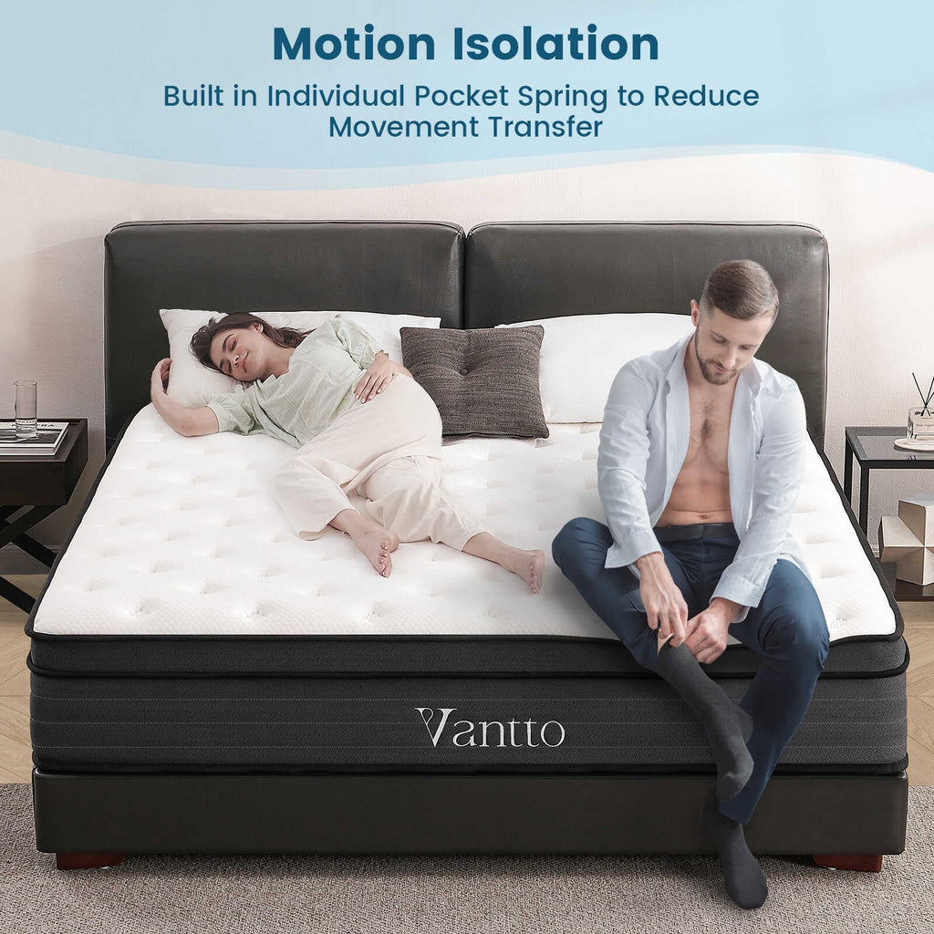 10 Inch Memory Foam Hybrid Twin Mattress I542725
