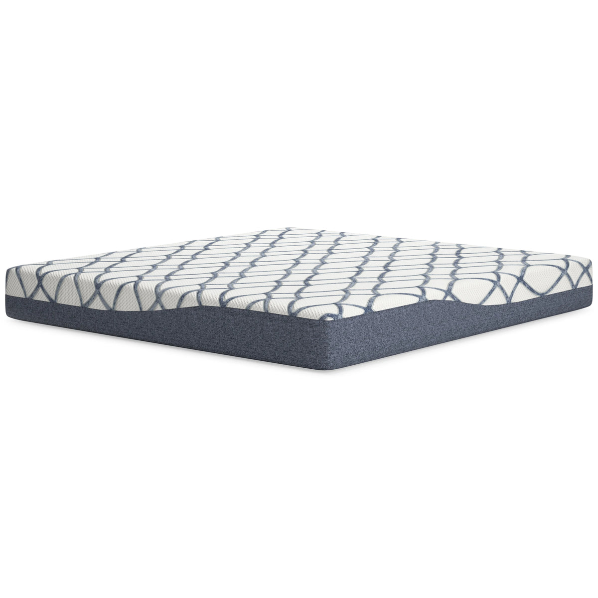 King Mattress White/Blue F188043
