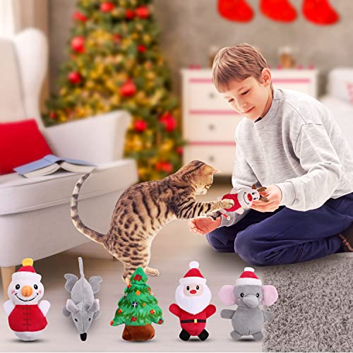 6 Pcs Catnip Plush Cat Toys Z463