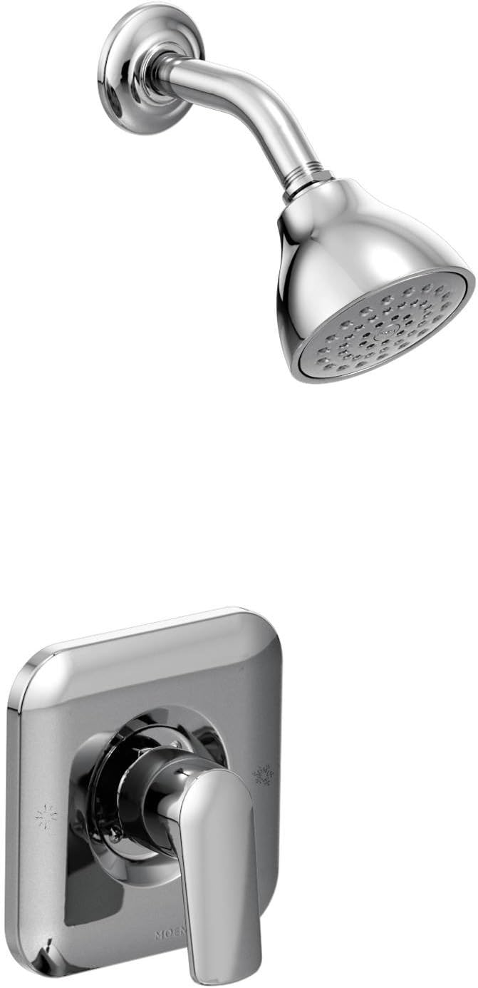 Brushed Nickel Shower Trim, 1.75 GPM Flow Rate T980