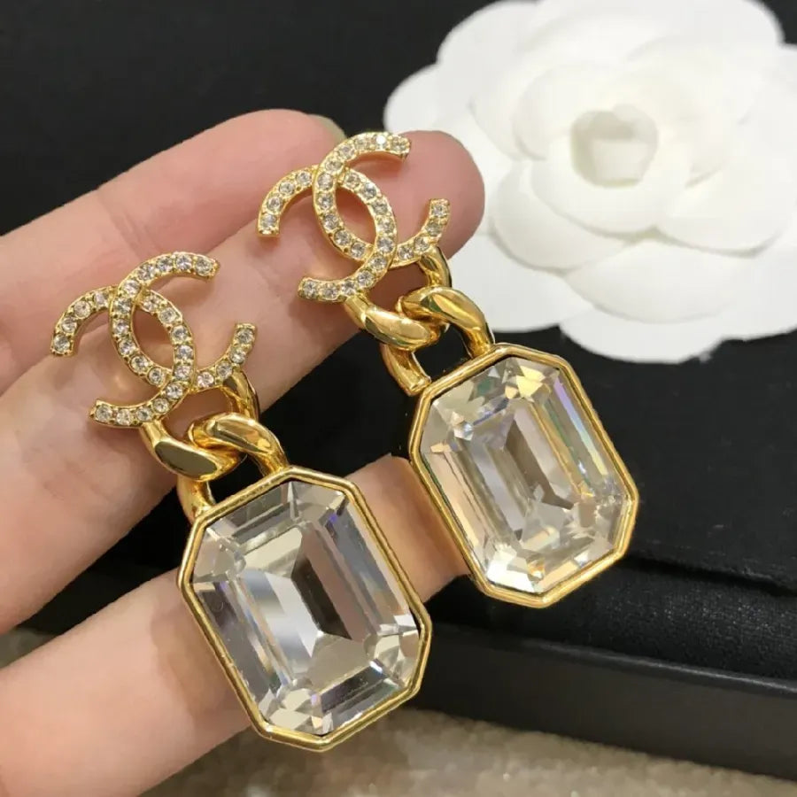 Crystal Stud Earrings N993